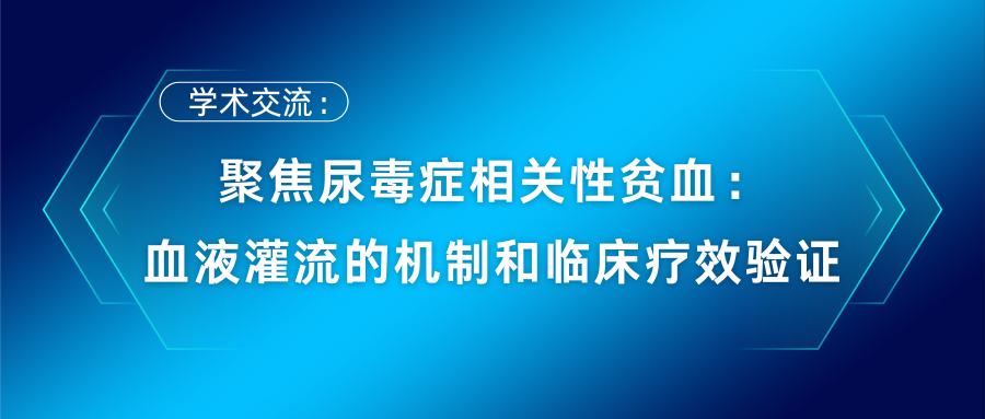 聚焦尿毒癥相關(guān)性貧血：血液灌流的機(jī)制和臨床療效驗(yàn)證